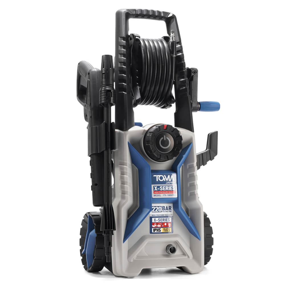 เครื่องฉีดน้ำแรงดันสูง TOMA JAPAN รุ่น ITX-180B-PRO 220 บาร์ 3000 วัตต์